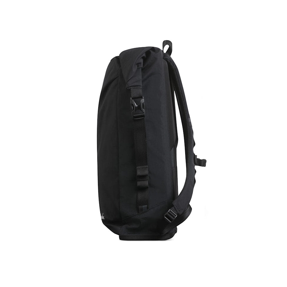 RAPHA Roll Top Backpack 20L - Black/Black-Velodrom