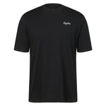 RAPHA Small Logo Tshirt AW23 - BLW Black/White-Velodrom