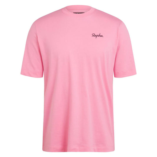 RAPHA Small Logo Tshirt - PNB Pink/Black-Velodrom