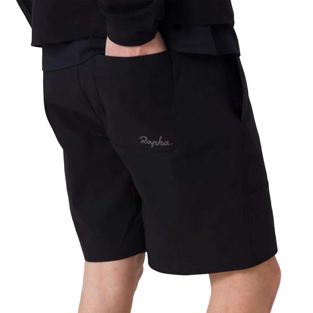 RAPHA Technical Easy Shorts - BBA Black/Grey-Velodrom