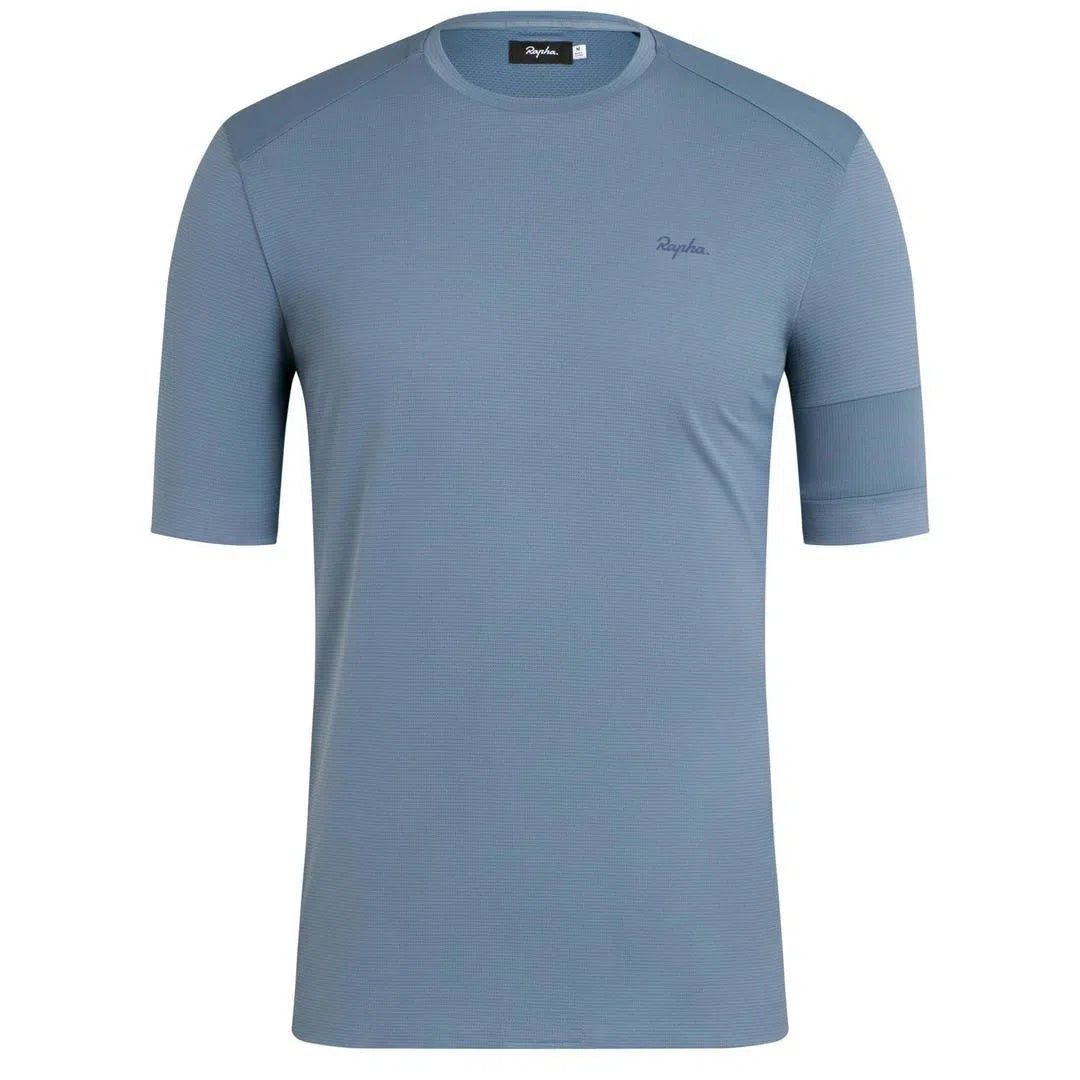 RAPHA Technical Tshirt - GYB Grey Blue-Velodrom