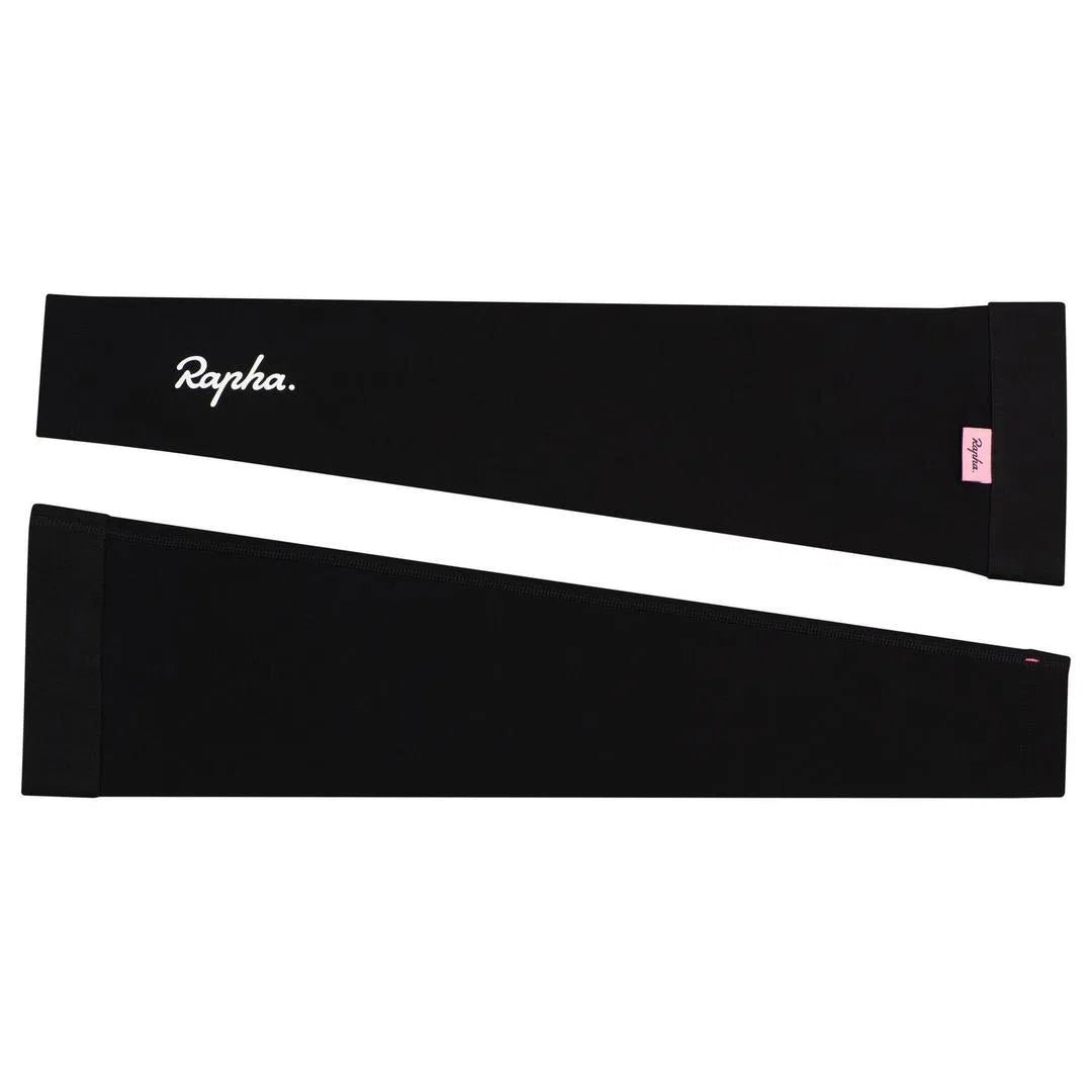 RAPHA Thermal Arm Warmers - Black-Velodrom