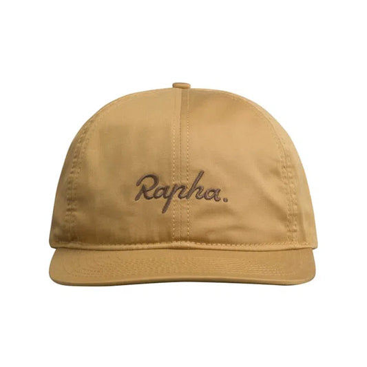 RAPHA Trail 6 Panel Cap - GOS Faded Gold/Brown-Velodrom