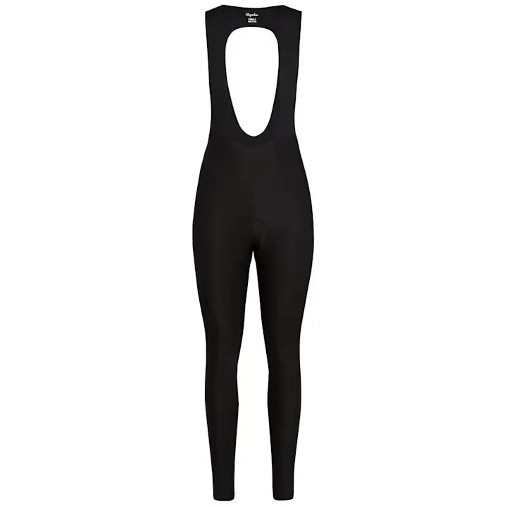 RAPHA Women Core Winter Bib Tights with Pad AW2023 - Black-Velodrom