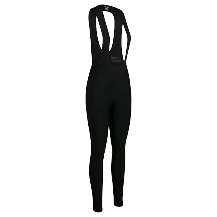 RAPHA Women Core Winter Bib Tights with Pad AW2023 - Black-Velodrom