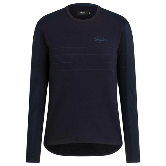 RAPHA WOMEN EXPLORE LONG SLEEVE PULLOVER - Dark Navy Default Velodrom Barcelona 