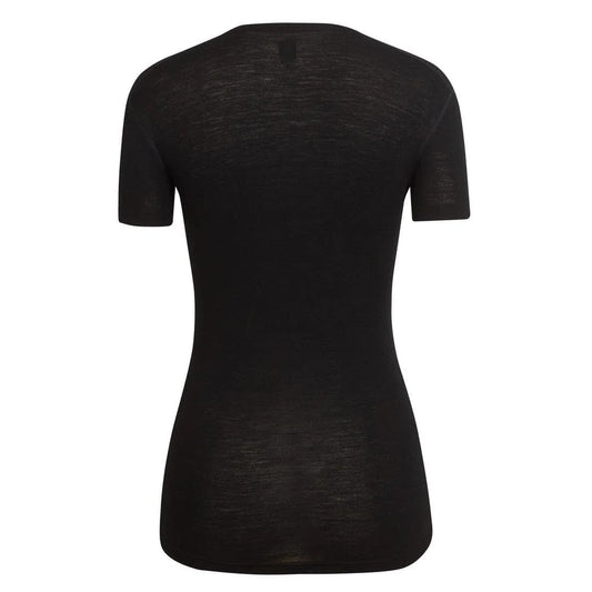 RAPHA Women Merino Base Layer short sleeve - Black Default Velodrom Barcelona 