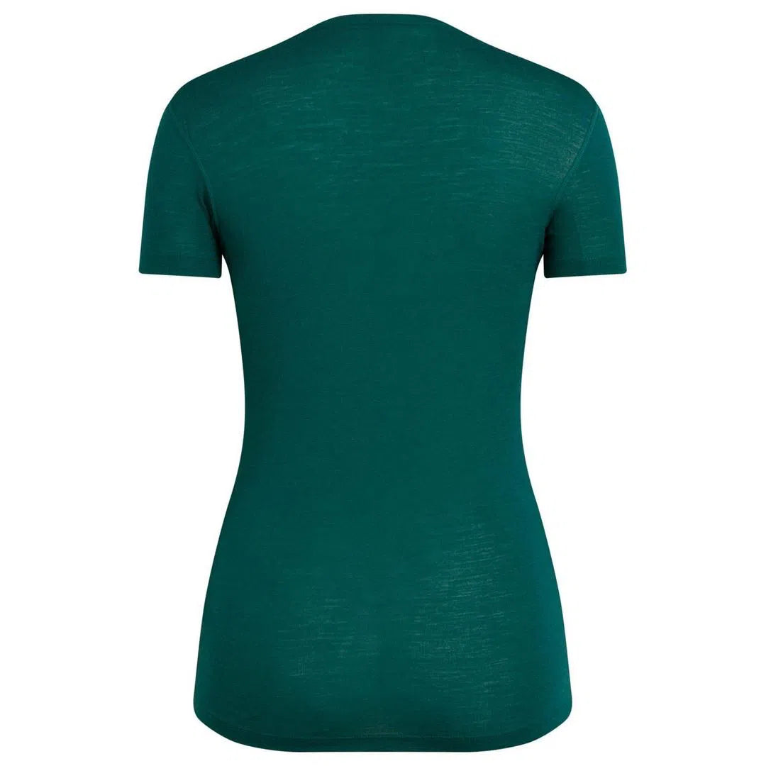 RAPHA Women Merino Base Layer short sleeve - Green-Velodrom