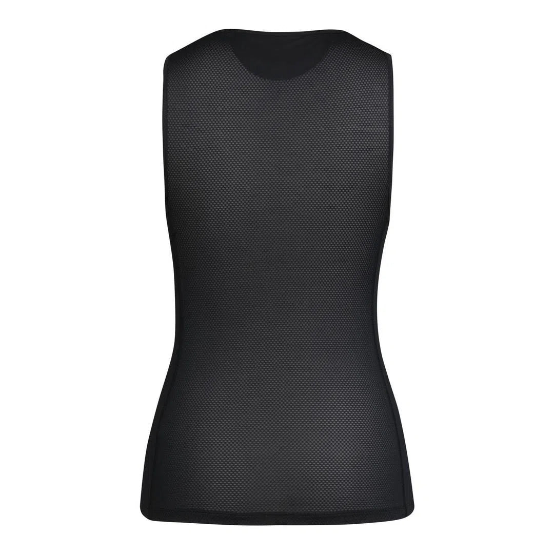 RAPHA Women Mesh Base Layer Sleeveless - Black-Velodrom