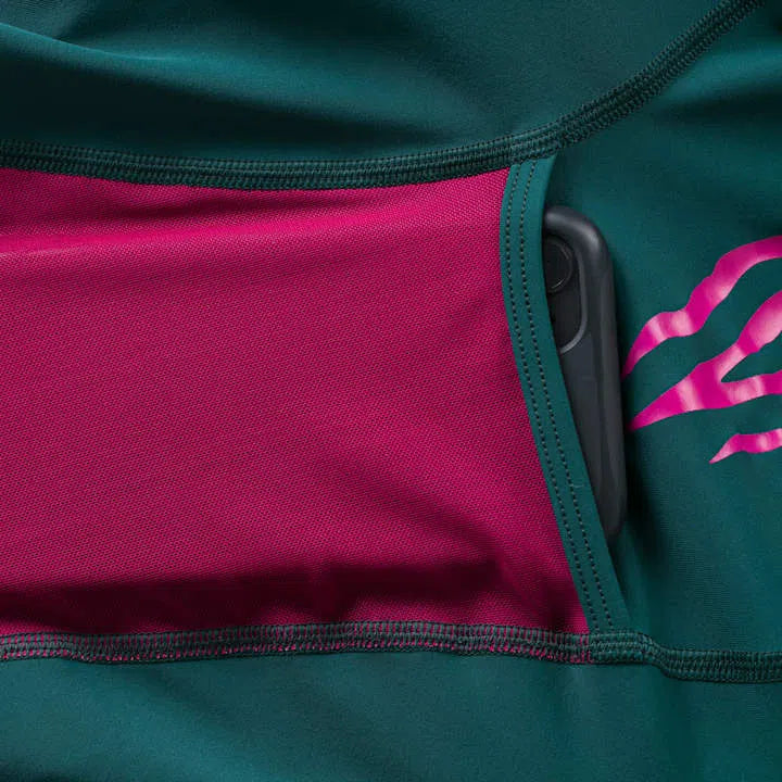 RAPHA X AMANI Pro Team Training Cargo Bib Shorts - SMO/Teal-Velodrom