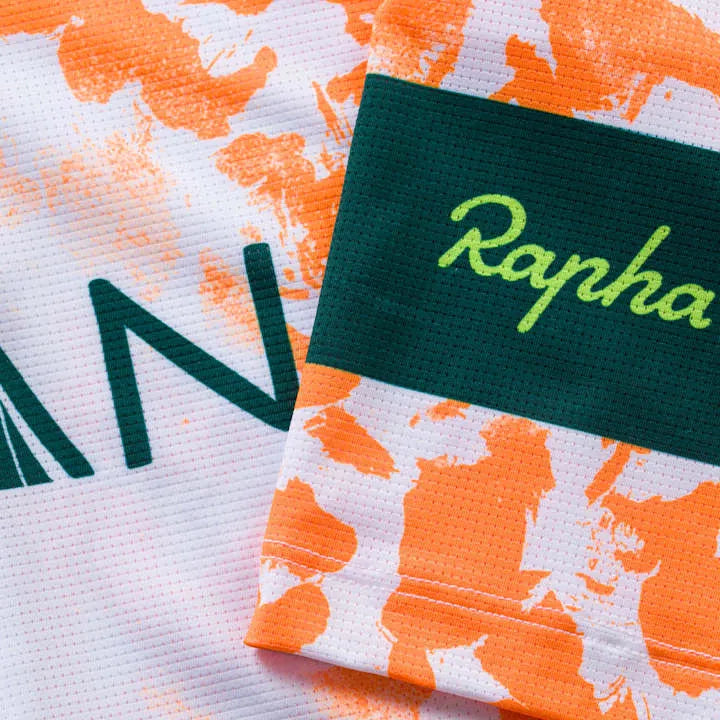 RAPHA X AMANI Pro Team Training Jersey - MUL/Orange-Velodrom