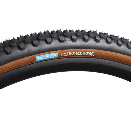 RENE HERSE Hurricane Ridge TC Tire Endurance Plus 700x42 - Dark Tan