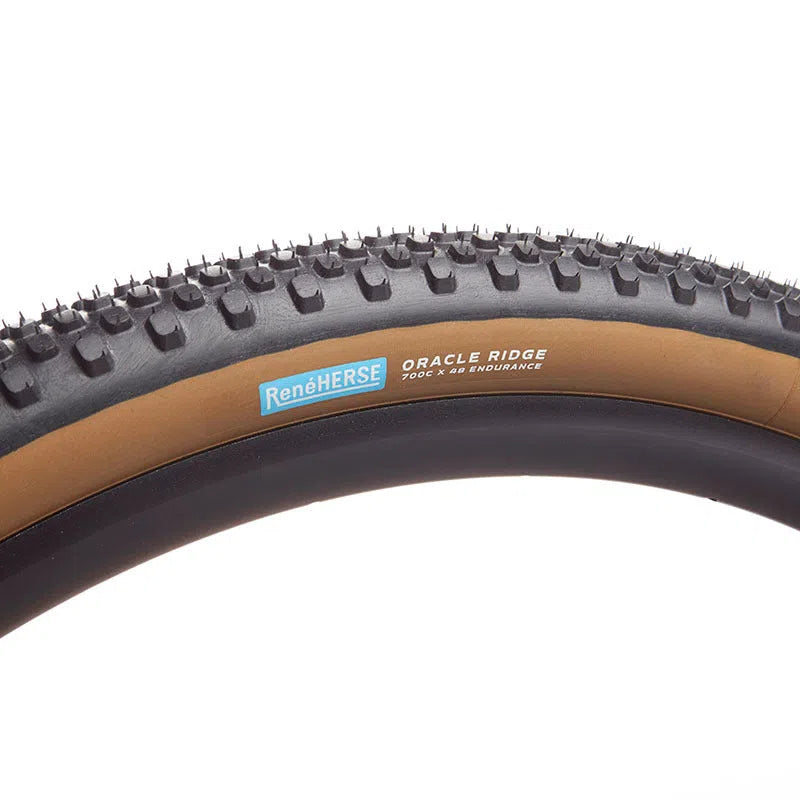 RENE HERSE Gravel Tyre Oracle Ridge TC Endurance - Dark Tan-Gravel Tyres-64984454