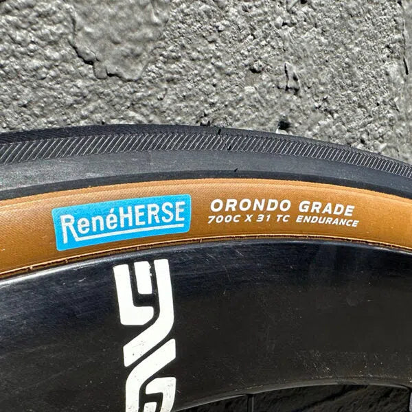 RENE HERSE Road Tyre Orondo Grade TC Endurance - Dark Tan-Road Tyres-4931253030888