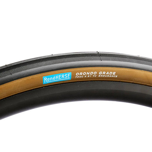 RENE HERSE Road Tyre Orondo Grade TC Endurance - Dark Tan-Road Tyres-4931253030888