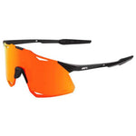 RIDE 100% Eyewear HYPERCRAFT - Matte Black HiPER Red Multilayer Mirror Lens-Eyewear-841269177443