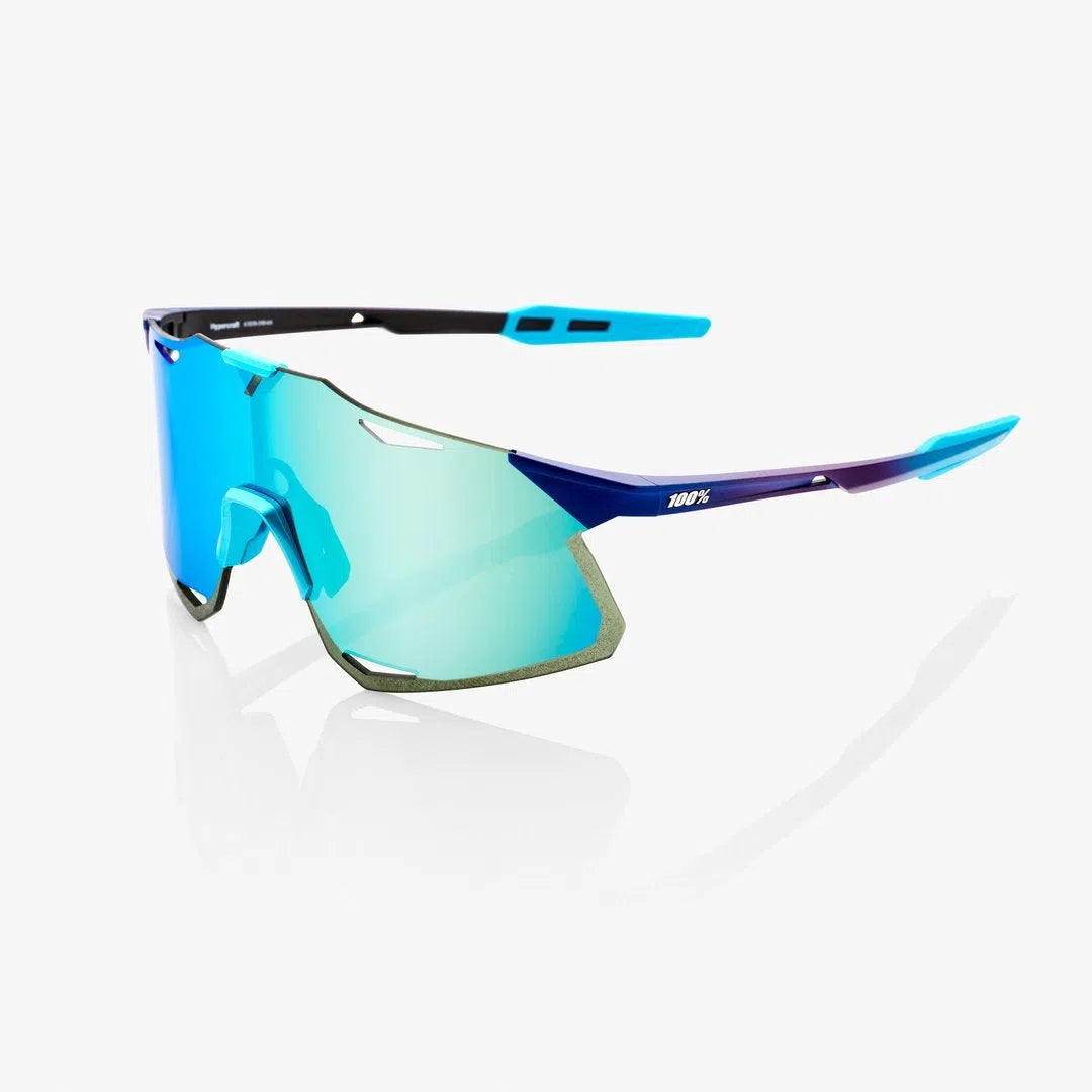 RIDE 100% Eyewear Hypercraft - Matte Metallic Into the Fade/Blue Topaz Multilayer Mirror Lens-Eyewear-841269157483