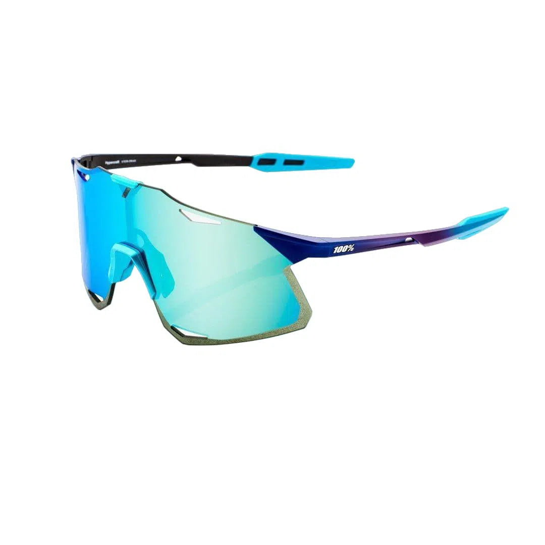 RIDE 100% Eyewear Hypercraft - Matte Metallic Into the Fade/Blue Topaz Multilayer Mirror Lens-Eyewear-841269157483