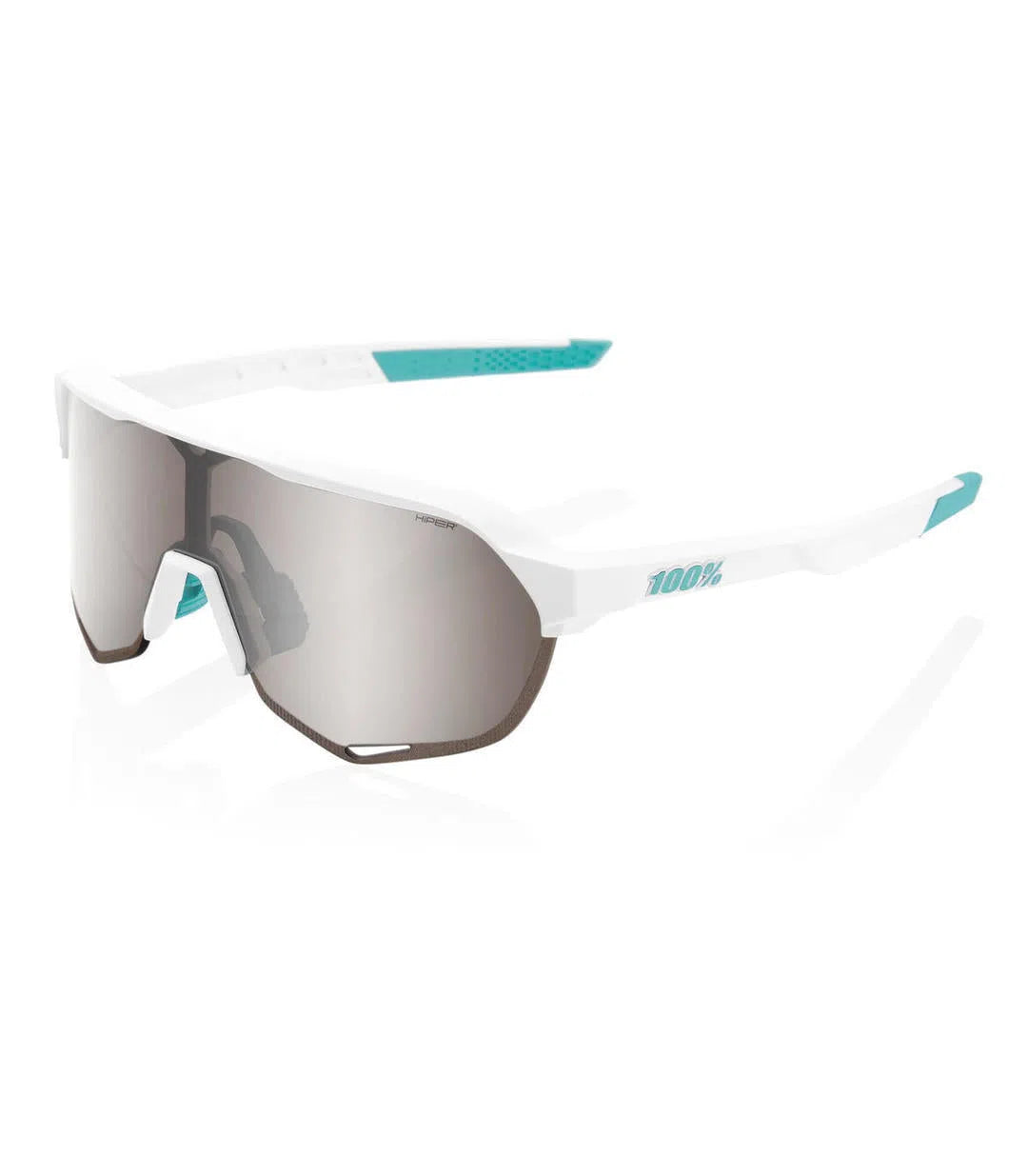 RIDE 100% Eyewear S2 BORA Hans Grohe Team White - HiPER Silver Mirror-Eyewear-07518854