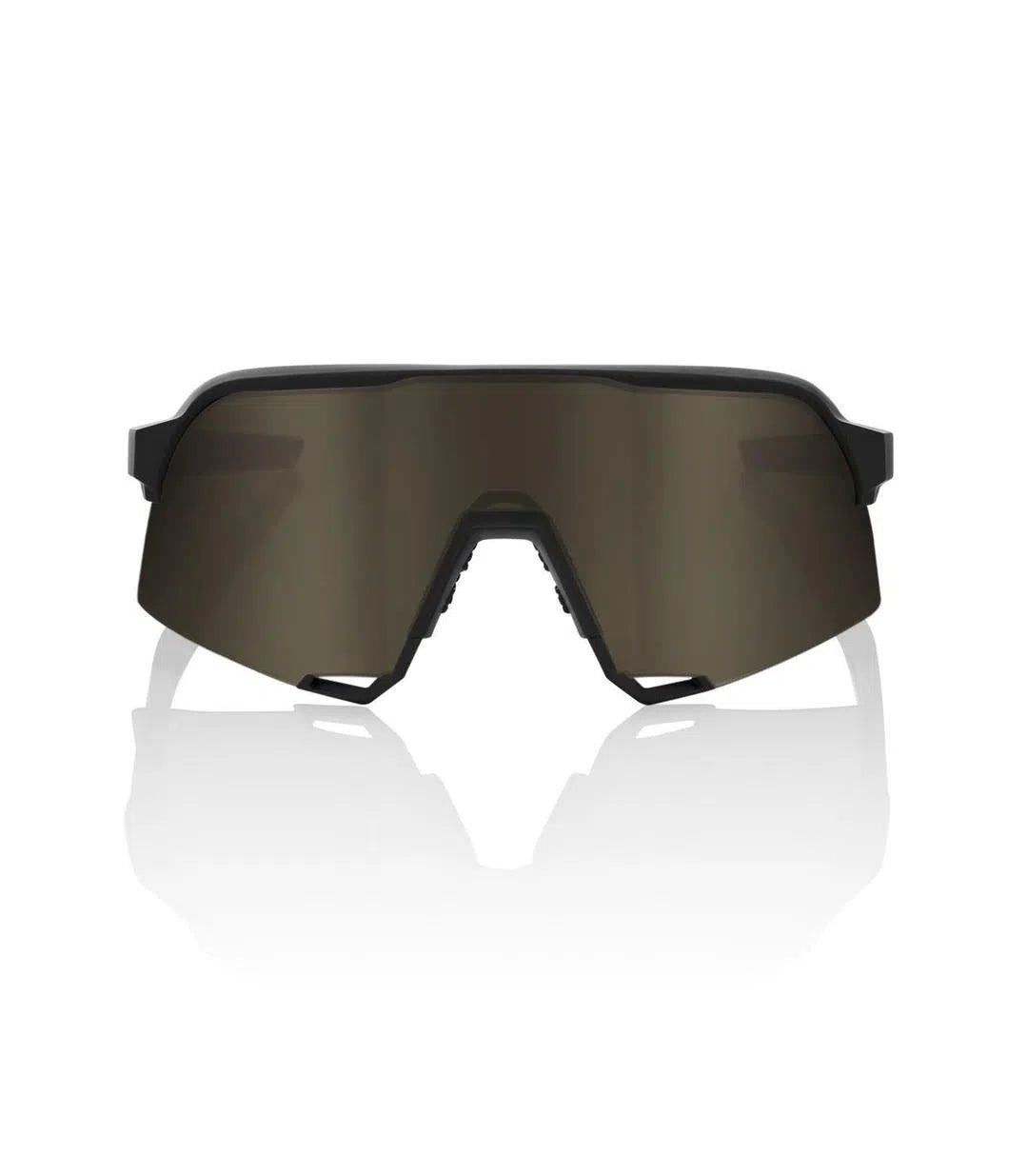 RIDE 100% Eyewear S3 Soft Tact Black - Soft Gold Lens-Eyewear-41400966