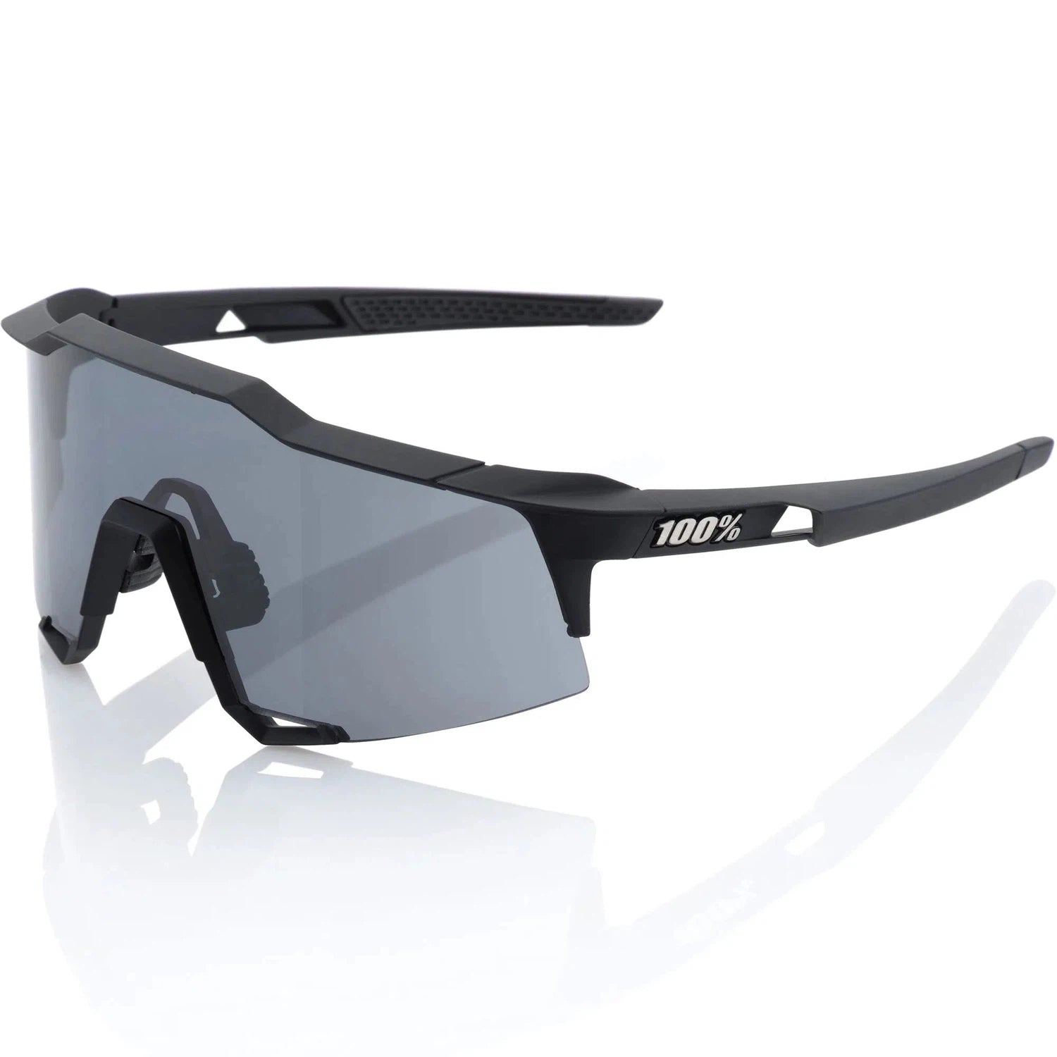 RIDE 100% Eyewear Speedcraft - Soft Tact Black/Smoke Lens-Eyewear-67385990