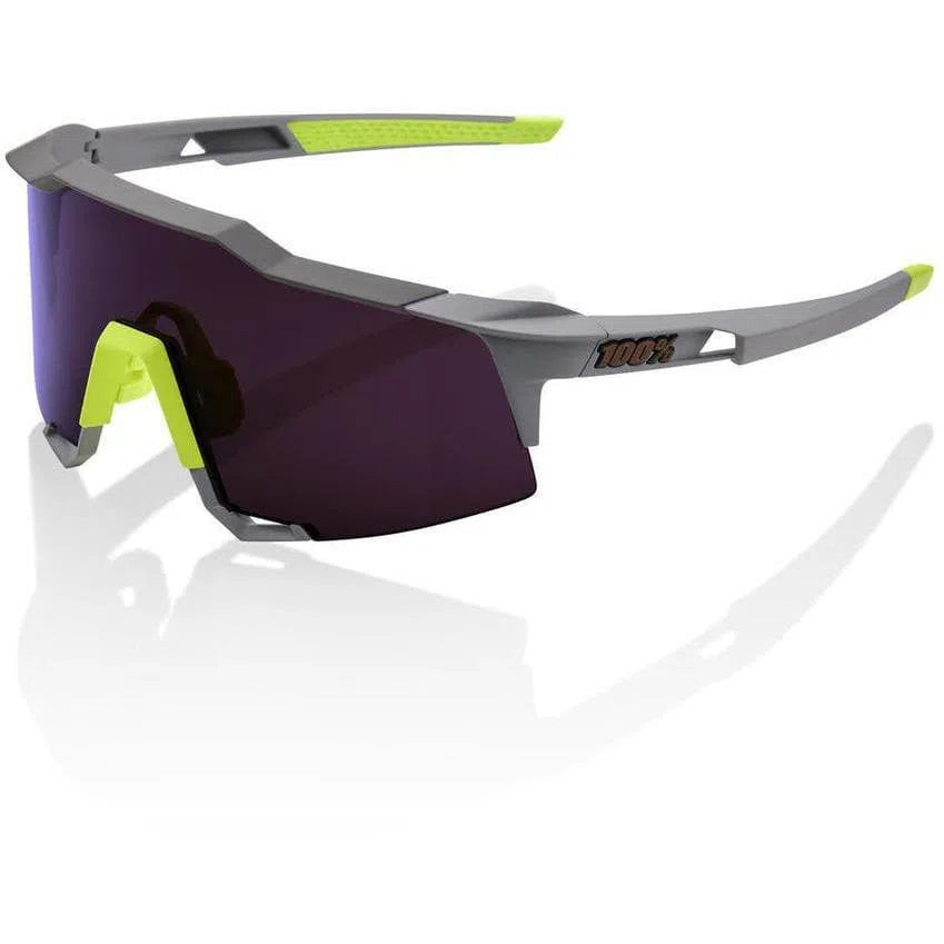 RIDE 100% Eyewear Speedcraft Soft Tact Midnight Mauve Purple Lens Default 100% 