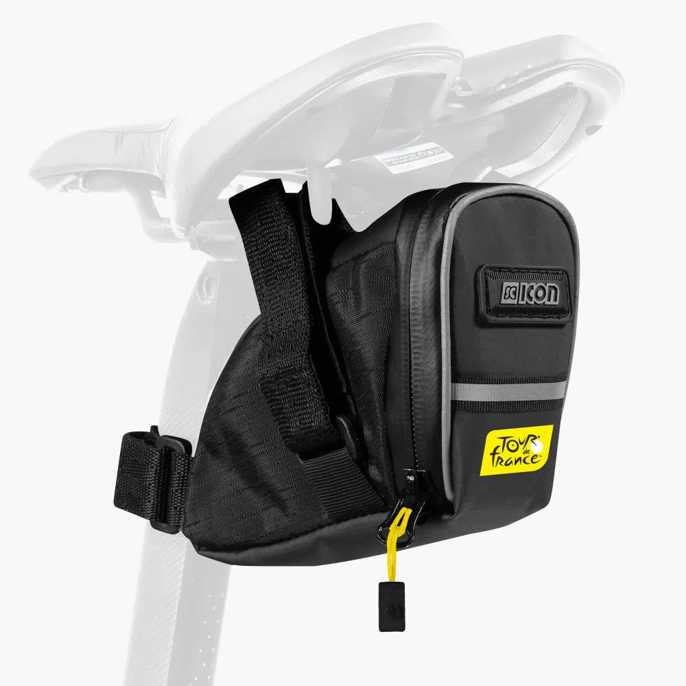 SCICON 098 TOUR DE FRANCE Saddle Bag - Black