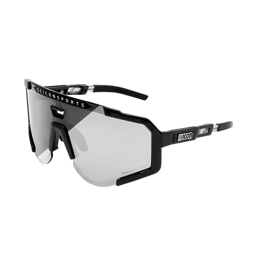 SCICON AEROSCOPE BLACK Sunglasses - PHOTOCHROMIC SILVER LENS