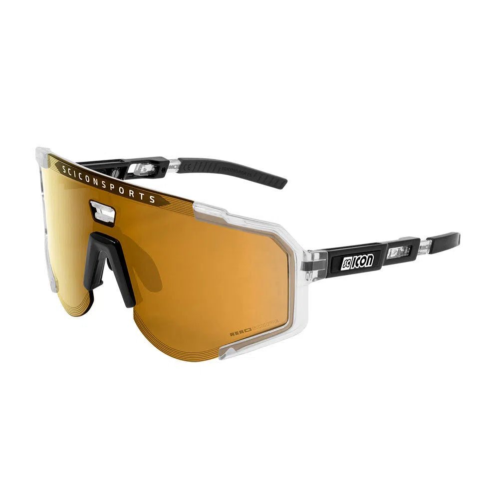 SCICON AEROSCOPE CRYSTAL Sunglasses - MULTIMIRROR BRONZE LENSES