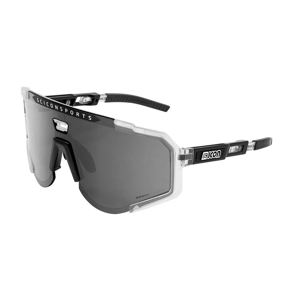 SCICON AEROSCOPE CRYSTAL Sunglasses - MULTIMIRROR SILVER LENSES