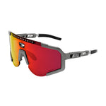 SCICON AEROSCOPE GREY ANTHRACITE Sunglasses - MULTIMIRROR RED LENSES