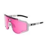 SCICON AEROSCOPE WHITE Sunglasses - PINK LENS