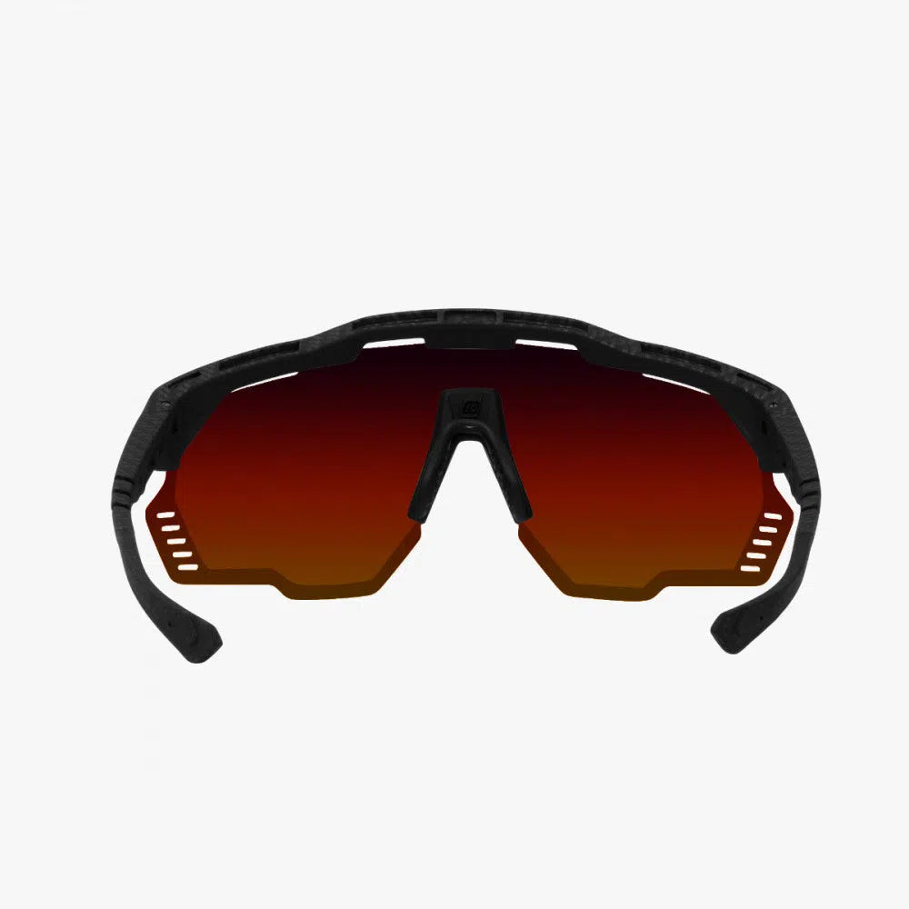 SCICON Aeroshade Kunken Eyewear - Carbon Matt/Multimirror Red-Eyewear-8023848106699