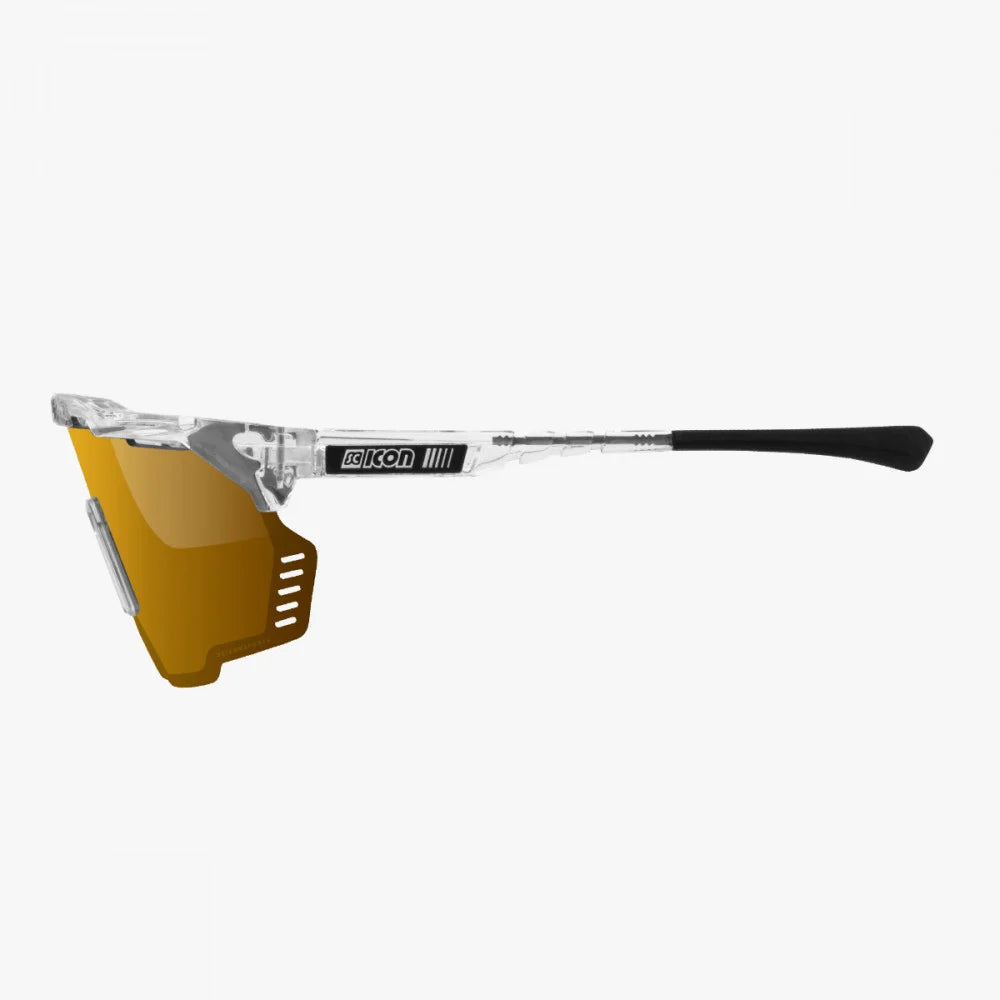 SCICON Aeroshade Kunken Eyewear - Crystal Gloss/Multimirror Bronze-Eyewear-8023848106651