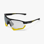 SCICON AEROTECH BLACK GLOSS Sunglasses - PHOTOCHROMIC SILVER LENS