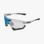 SCICON AEROTECH XL FROZEN WHITE Sunglasses - PHOTOCHROMIC BLUE LENS