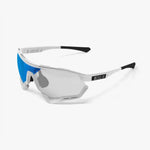 SCICON AEROTECH XL WHITE GLOSS Sunglasses - PHOTOCHROMIC BLUE LENS