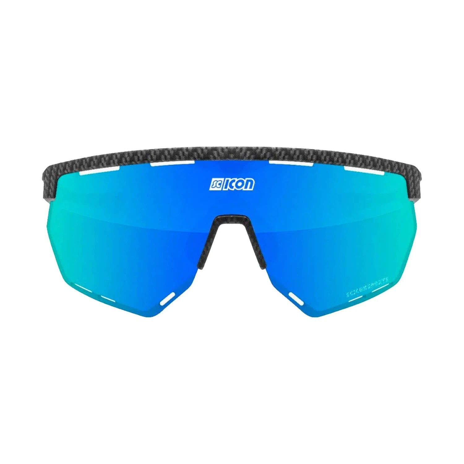 SCICON Aerowing Eyewear - Carbon Matt/Multimirror Blue-Eyewear-8023848092084