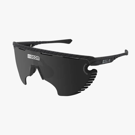 SCICON AEROWING LAMON CARBON MATT Sunglasses - MULTIMIRROR SILVER LENSES