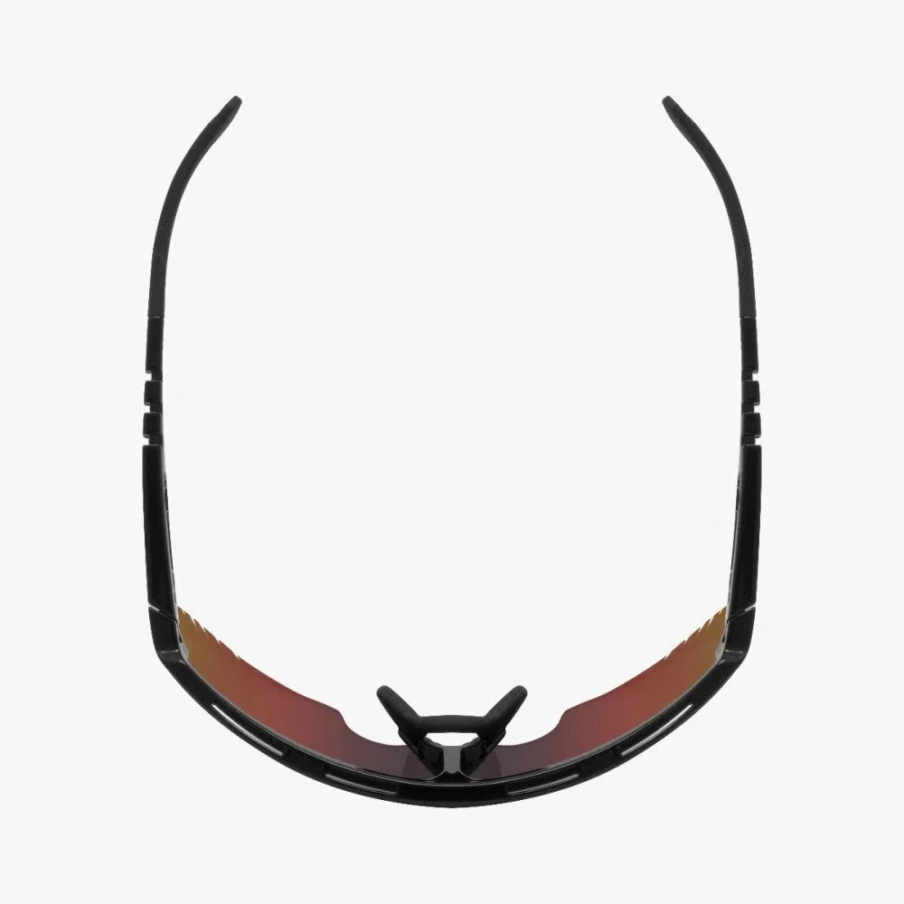 SCICON Aerowing Lamon Eyewear - Black Gloss/Multimirror Red-Eyewear-8023848104886