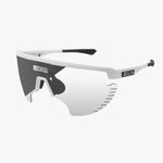 SCICON AEROWING LAMON WHITE GLOSS Sunglasses - PHOTOCHROMIC SILVER MIRROR LENS