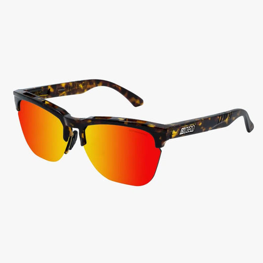 SCICON GRAVEL DEMI GLOSS Sunglasses - MULTIMIRROR RED LENSES