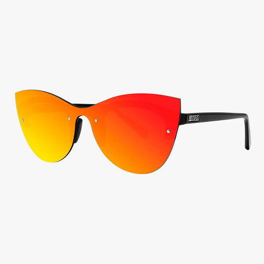 SCICON PHANTOM BLACK GLOSS Sunglasses - MULTIMIRROR RED LENSES