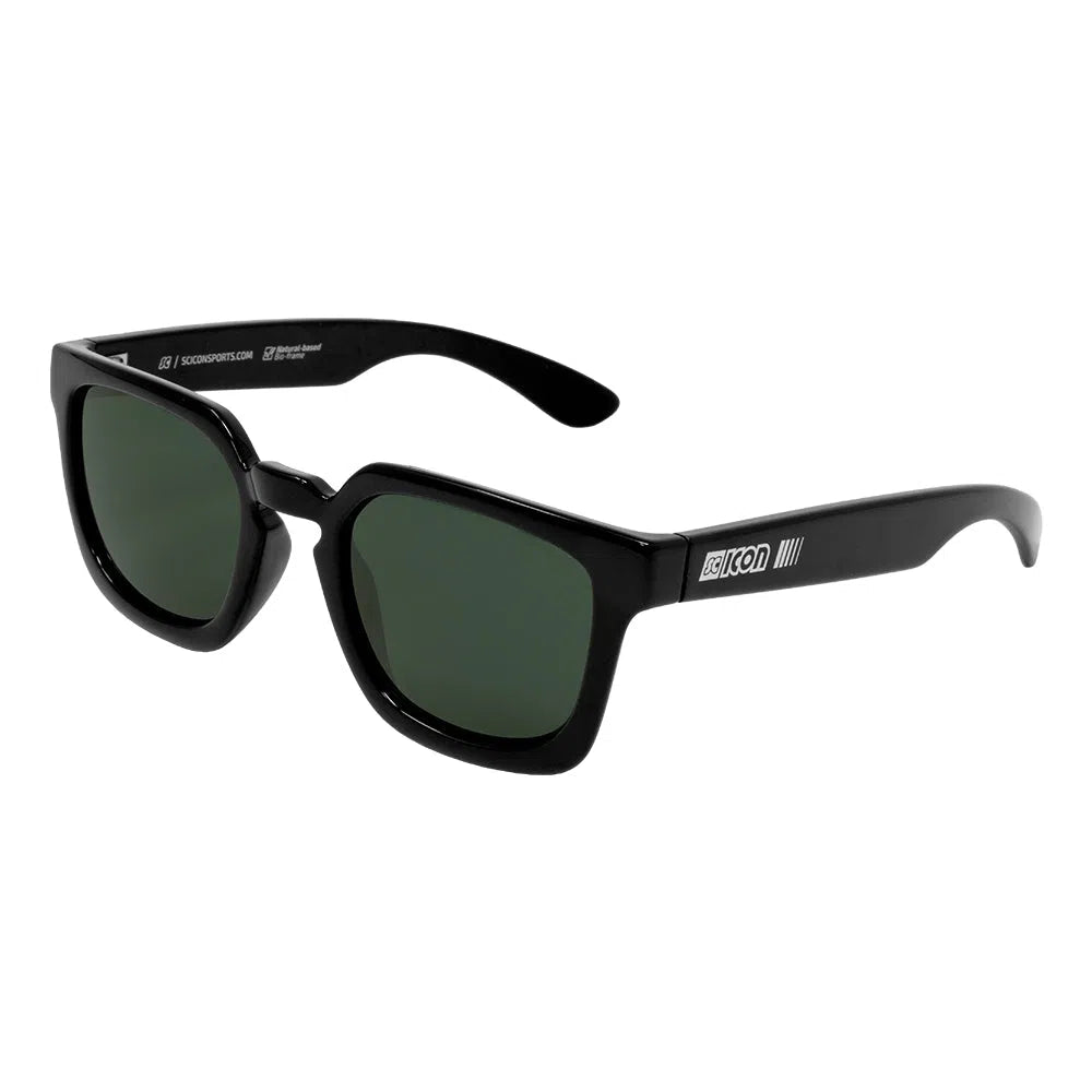 SCICON TURCIO BLACK Sunglasses - GREEN LENSES