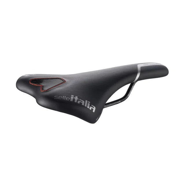 SELLE ITALIA Saddle SLR TM 130mm - Black-Saddles-8030282504349