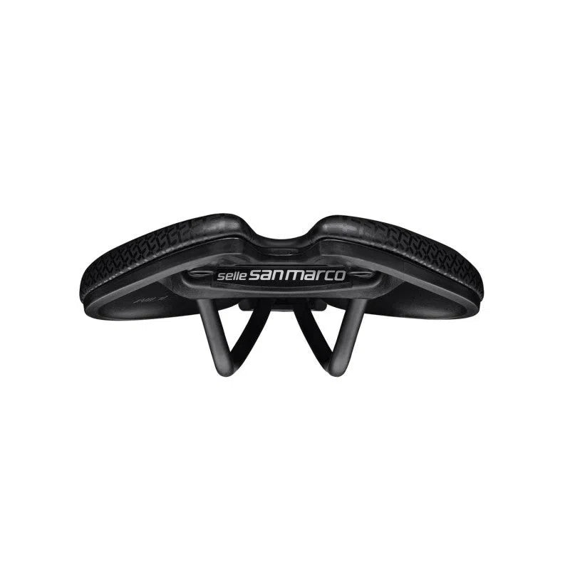 SELLE SAN MARCO ASPIDE SHORT OPENFIT COMFORT DYNAMIC - Black-Saddles-8030282529199