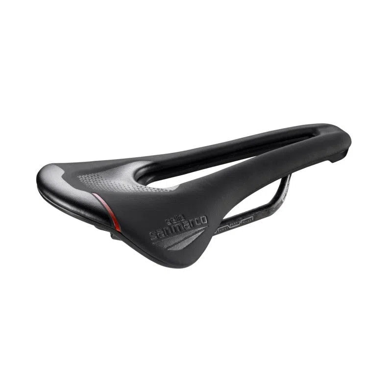 SELLE SAN MARCO SHORTFIT 2.0 OPENFIT CARBON FX NARROW - Black-Saddles-