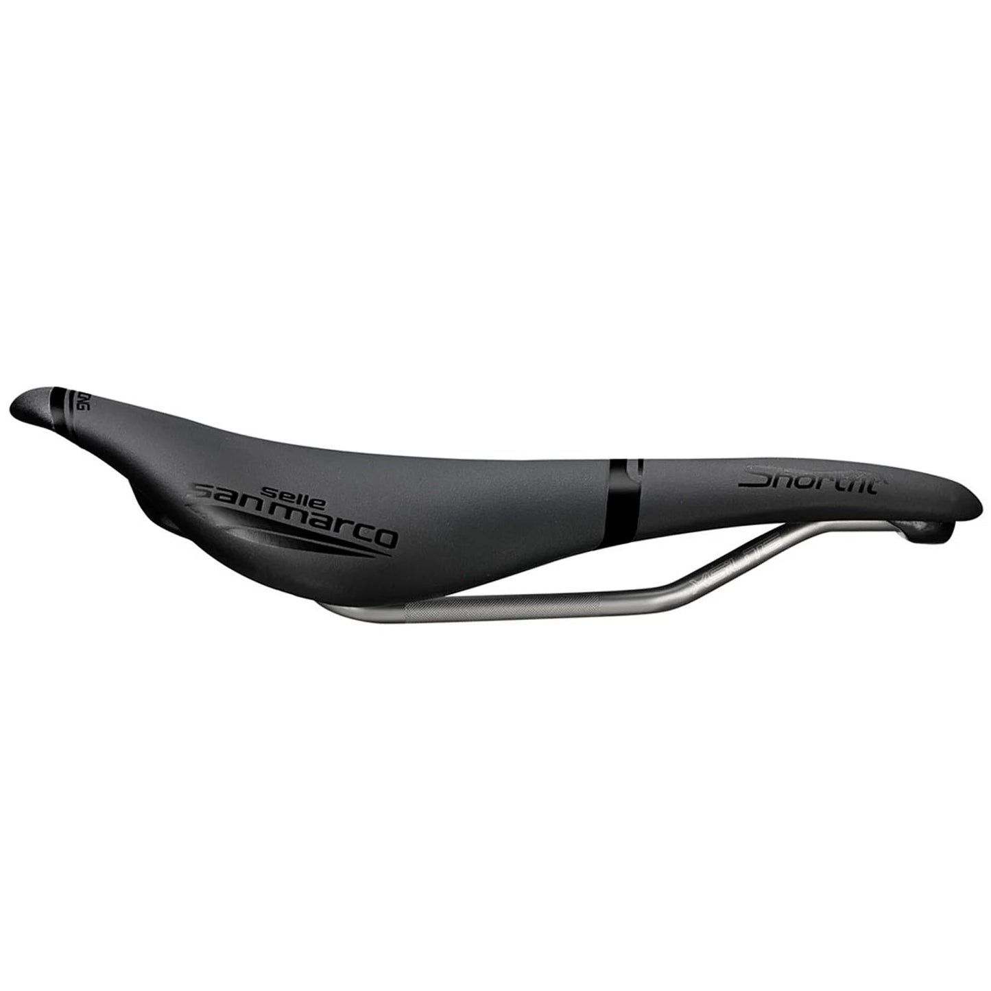 SELLE SAN MARCO Shortfit Racing Openfit SuperWide Saddle - Black 155x250-Saddles-8009456012874