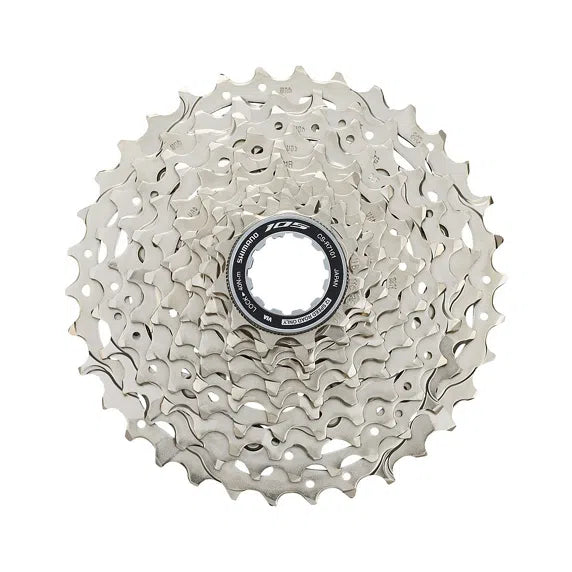 SHIMANO 105 Cassette CSR710112 12 Speed - Silver-Cassettes-4550170822668