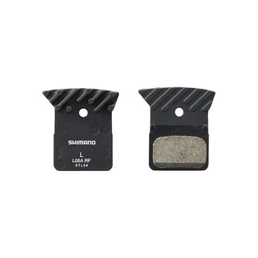 SHIMANO Brake Pads Resin L05A RF - Black-Brake Pads-4550170327415